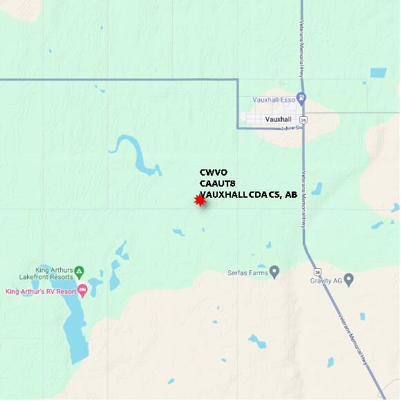 map at zoomlvl 10x10 kilometres for VAUXHALL CDA CS