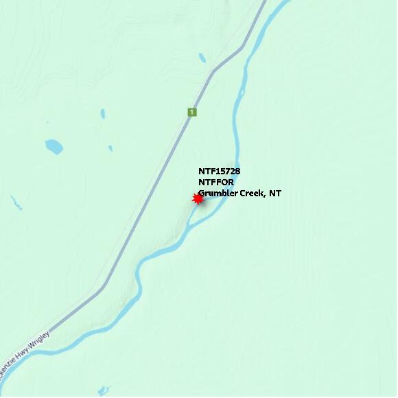 map at zoomlvl 10x10 kilometres for Grumbler Creek