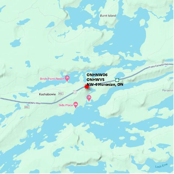 map at zoomlvl 10x10 kilometres for NW-6 Huronian