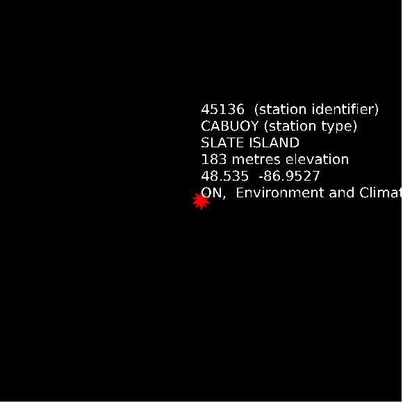 map at zoomlvl 1x1 kilometres for SLATE ISLAND