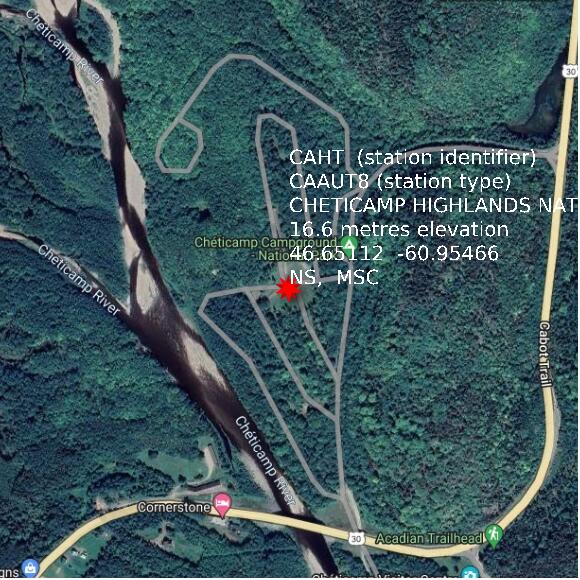 map at zoomlvl 1x1 kilometres for CHETICAMP HIGHLANDS NATIONAL PARK