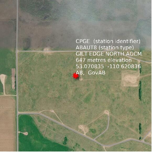 map at zoomlvl 1x1 kilometres for GILT EDGE NORTH AGCM