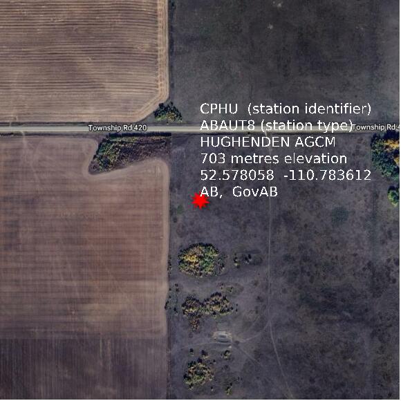map at zoomlvl 1x1 kilometres for HUGHENDEN AGCM