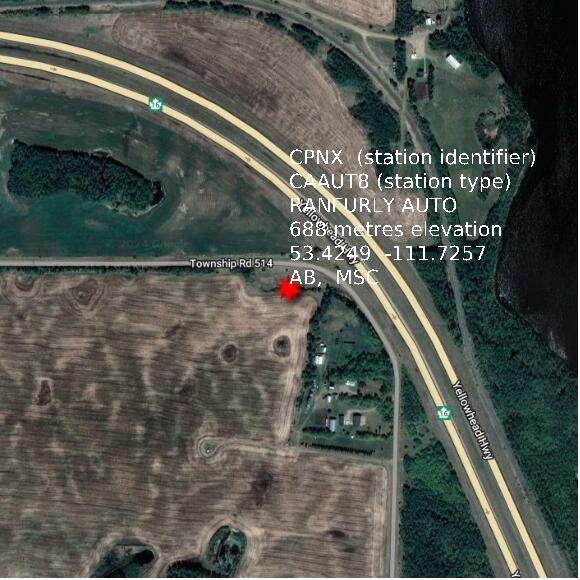 map at zoomlvl 1x1 kilometres for RANFURLY AUTO