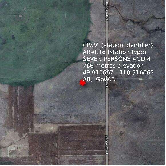 map at zoomlvl 1x1 kilometres for SEVEN PERSONS AGDM