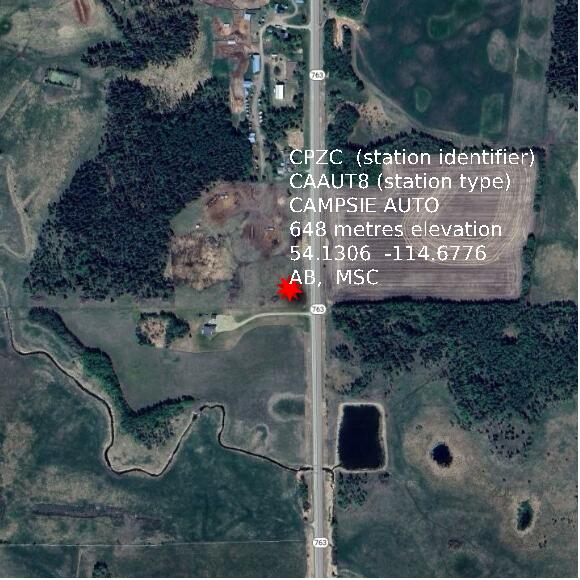 map at zoomlvl 1x1 kilometres for CAMPSIE AUTO
