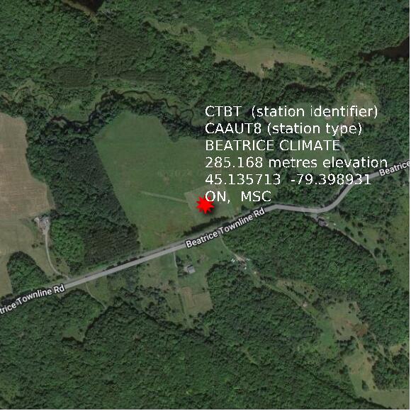 map at zoomlvl 1x1 kilometres for BEATRICE CLIMATE