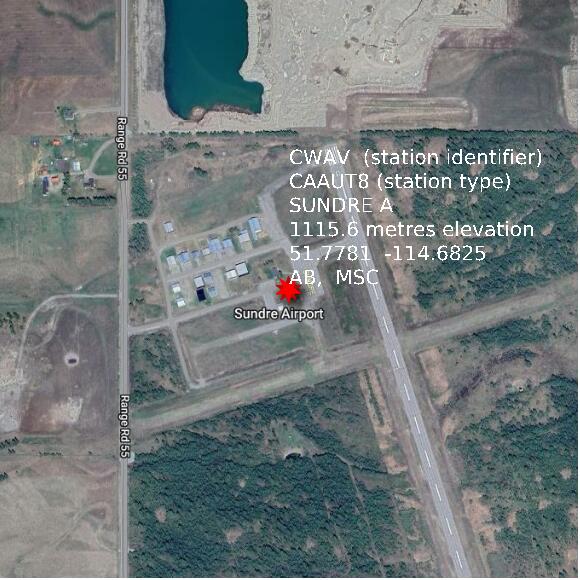 map at zoomlvl 1x1 kilometres for SUNDRE A