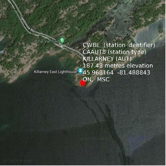 map at zoomlvl 1x1 kilometres for KILLARNEY (AUT)