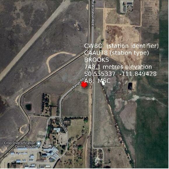 map at zoomlvl 1x1 kilometres for BROOKS