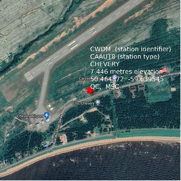 map at zoomlvl 1x1 kilometres for CHEVERY