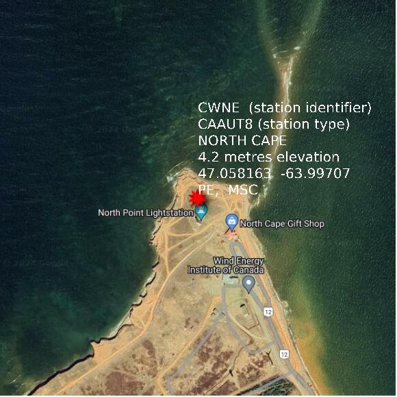 map at zoomlvl 1x1 kilometres for NORTH CAPE
