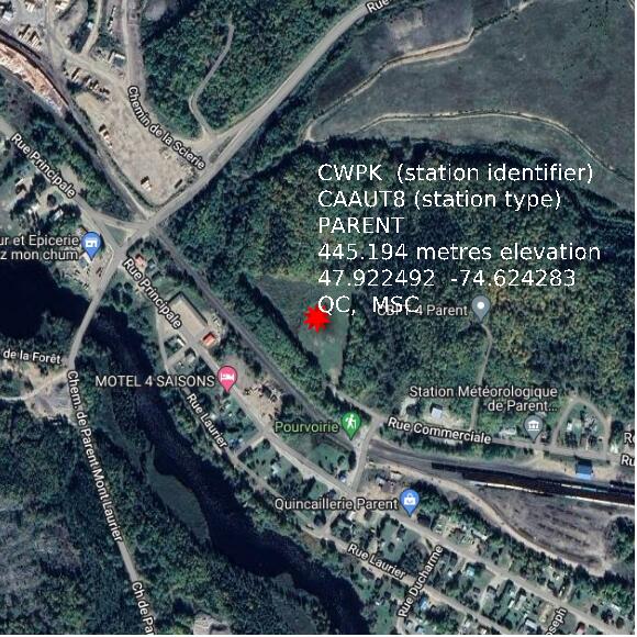 map at zoomlvl 1x1 kilometres for PARENT