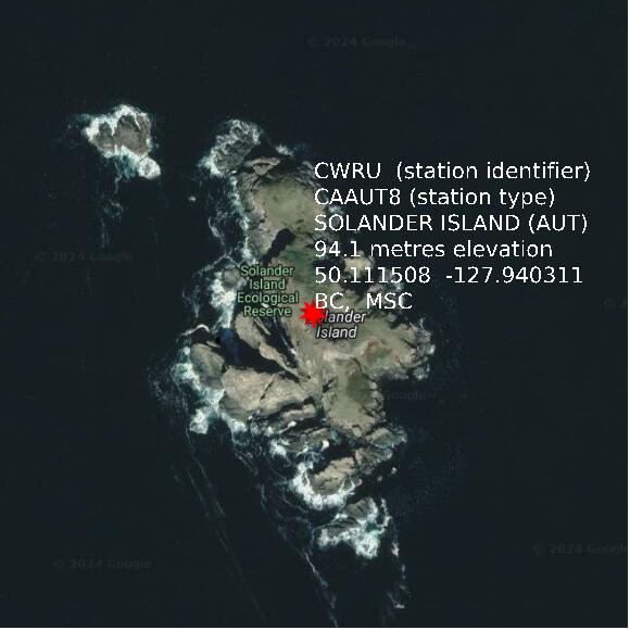 map at zoomlvl 1x1 kilometres for SOLANDER ISLAND (AUT)