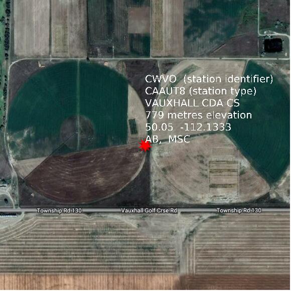 map at zoomlvl 1x1 kilometres for VAUXHALL CDA CS
