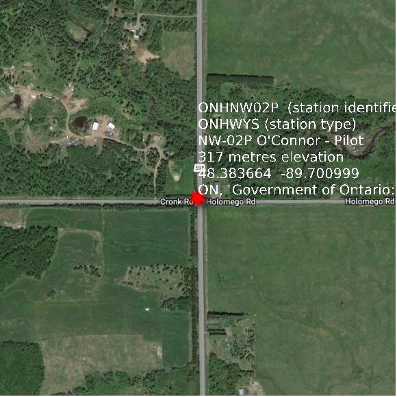 map at zoomlvl 1x1 kilometres for NW-02P O'Connor - Pilot