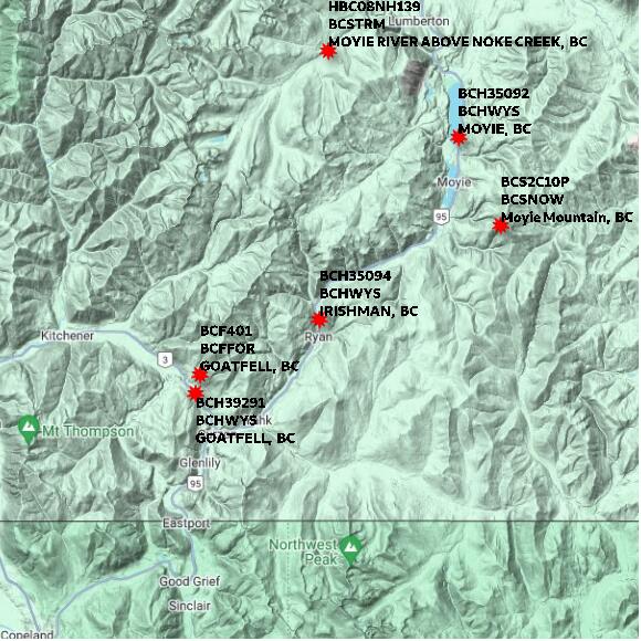 map at zoomlvl 60x60 kilometres for IRISHMAN