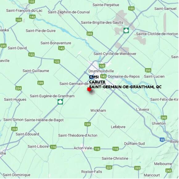 map at zoomlvl 60x60 kilometres for SAINT-GERMAIN-DE-GRANTHAM