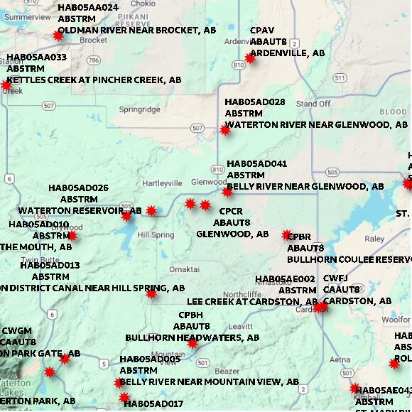 map at zoomlvl 60x60 kilometres for GLENWOOD
