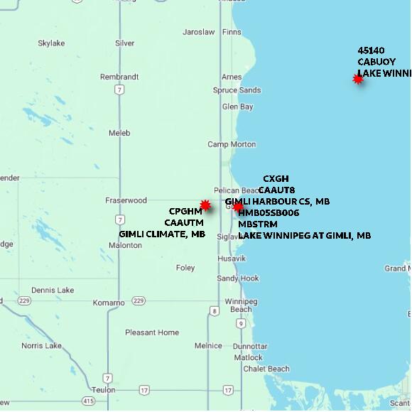 map at zoomlvl 60x60 kilometres for GIMLI CLIMATE