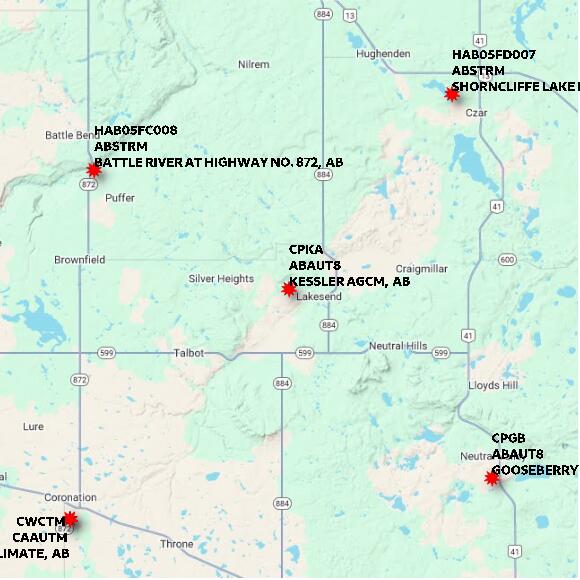 map at zoomlvl 60x60 kilometres for KESSLER AGCM