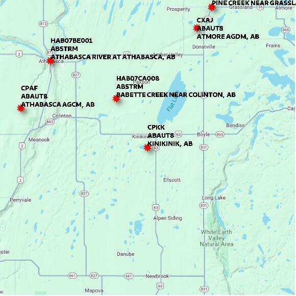 map at zoomlvl 60x60 kilometres for KINIKINIK
