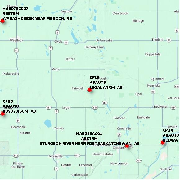 map at zoomlvl 60x60 kilometres for LEGAL AGCM