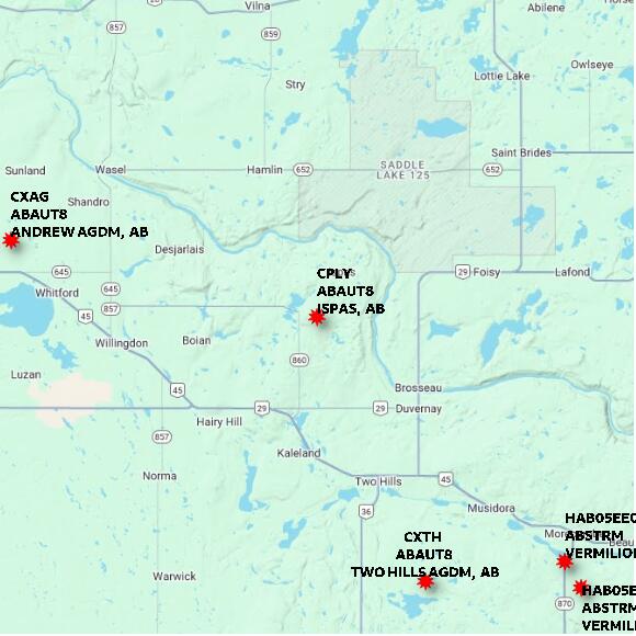 map at zoomlvl 60x60 kilometres for ISPAS