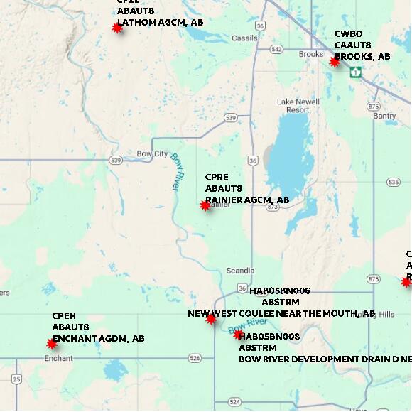 map at zoomlvl 60x60 kilometres for RAINIER AGCM