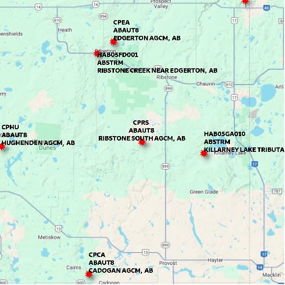 map at zoomlvl 60x60 kilometres for RIBSTONE SOUTH AGCM