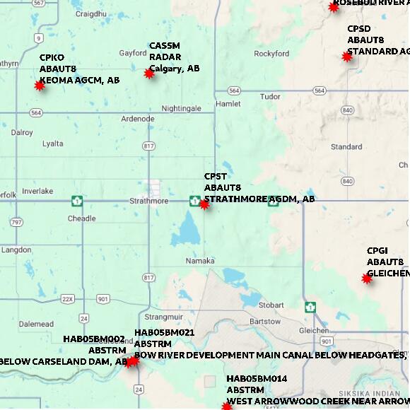 map at zoomlvl 60x60 kilometres for STRATHMORE AGDM
