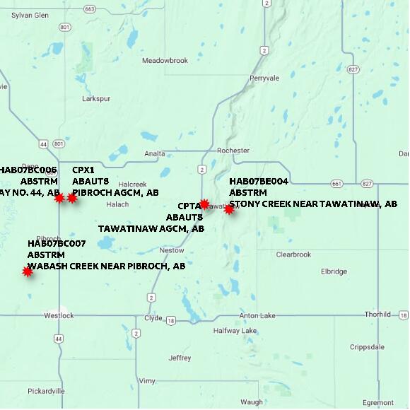 map at zoomlvl 60x60 kilometres for TAWATINAW AGCM