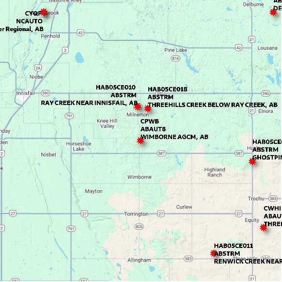 map at zoomlvl 60x60 kilometres for WIMBORNE AGCM
