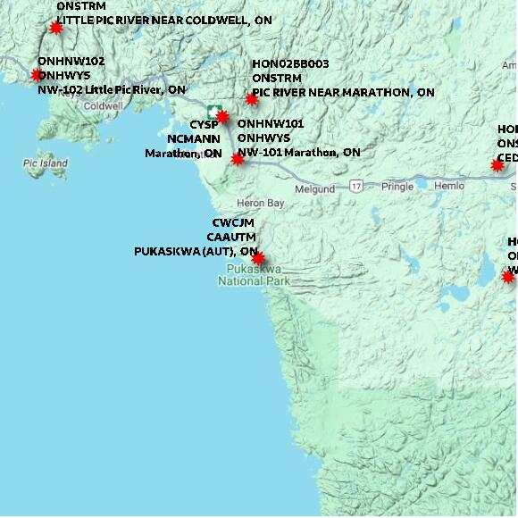 map at zoomlvl 60x60 kilometres for PUKASKWA (AUT)