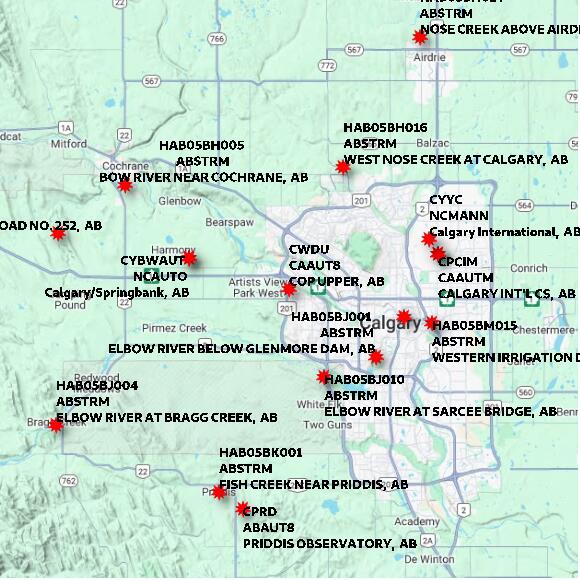map at zoomlvl 60x60 kilometres for COP UPPER