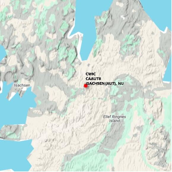 map at zoomlvl 60x60 kilometres for ISACHSEN (AUT)