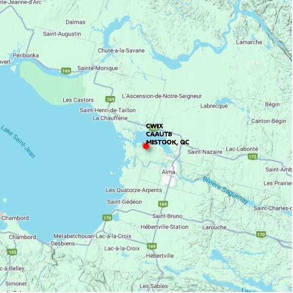 map at zoomlvl 60x60 kilometres for MISTOOK