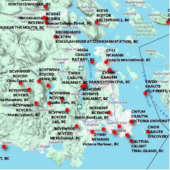 map at zoomlvl 60x60 kilometres for MALAHAT