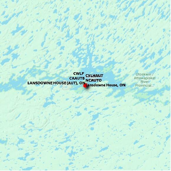 map at zoomlvl 60x60 kilometres for LANSDOWNE HOUSE (AUT)