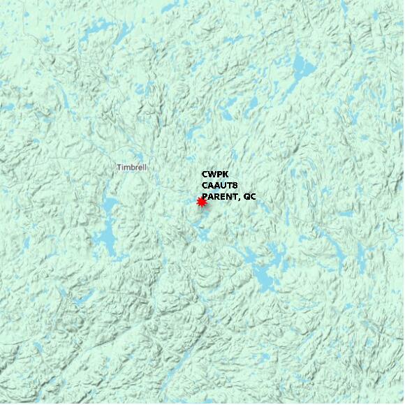 map at zoomlvl 60x60 kilometres for PARENT