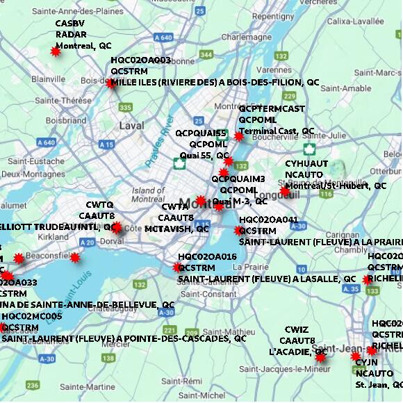 map at zoomlvl 60x60 kilometres for MCTAVISH