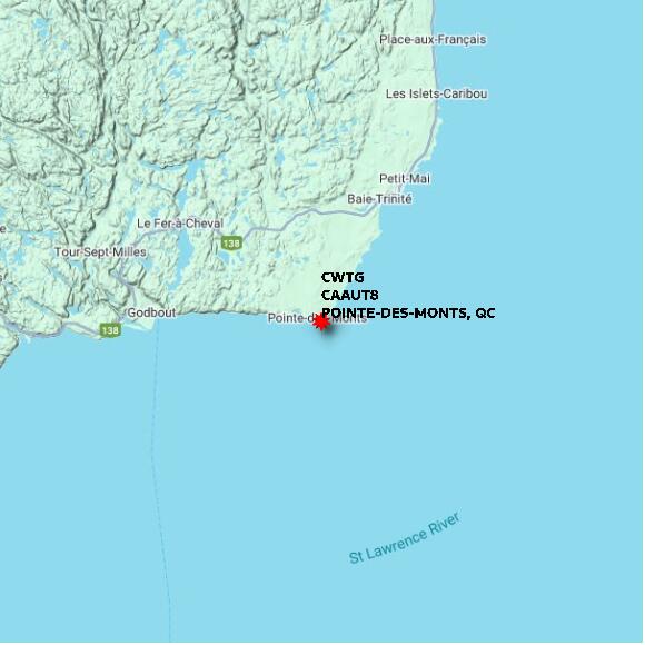 map at zoomlvl 60x60 kilometres for POINTE-DES-MONTS
