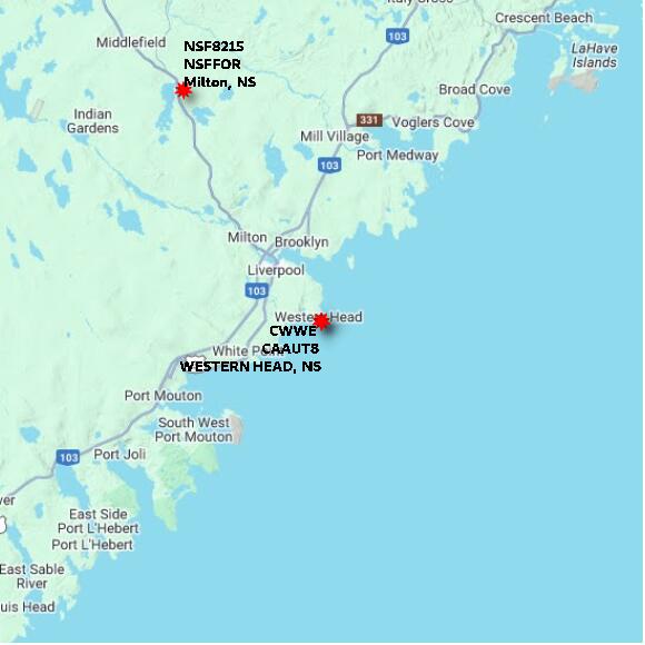 map at zoomlvl 60x60 kilometres for WESTERN HEAD