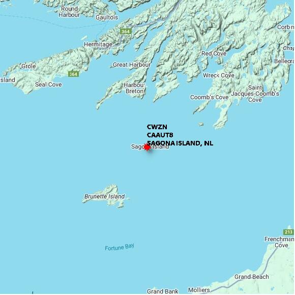 map at zoomlvl 60x60 kilometres for SAGONA ISLAND