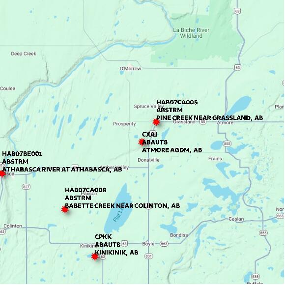 map at zoomlvl 60x60 kilometres for ATMORE AGDM