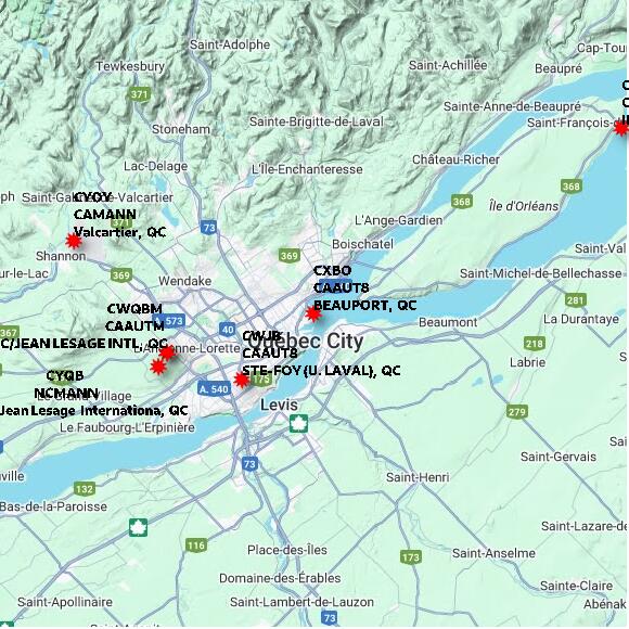 map at zoomlvl 60x60 kilometres for BEAUPORT